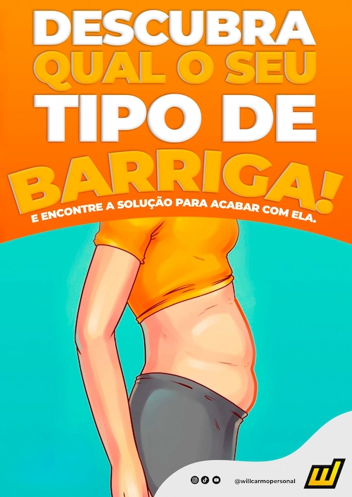 Descubra qual seu tipo de barriga e econtre a solução para acabar com ela